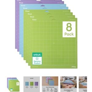 Cricut Cutting Mats in Green, Blue, Purple